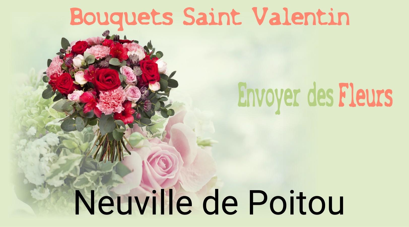 Roses de Saint-Valentin livrées à Neuville-de-Poitou